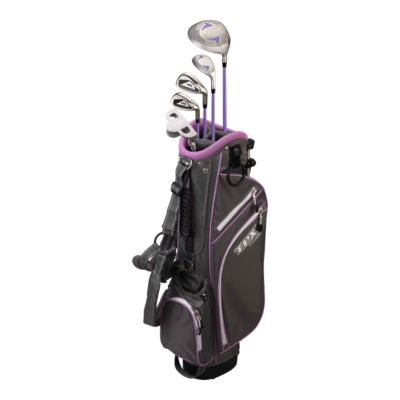 Powerbilt Girls' TPX Junior Tour Complete Golf Set, Ages 912, Bag