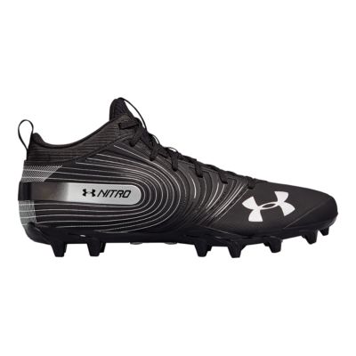 black under armour football cleats