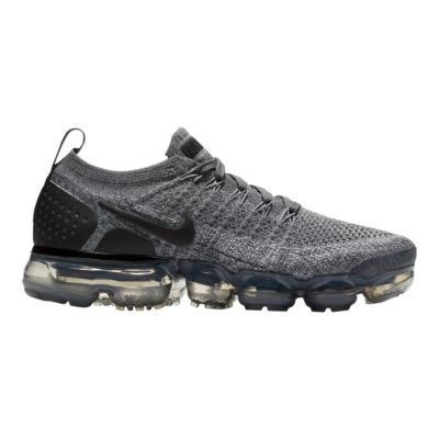 nike air vapormax flyknit 2 black and grey