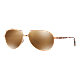 Oakley Feedback Polarized Sunglasses- Rose Gold with Prizm Tungsten Iridium Lenses