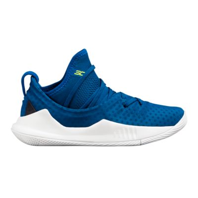 curry 5 white blue