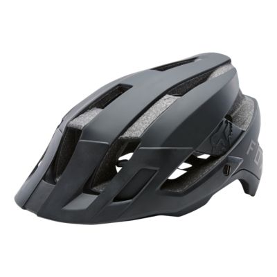 black mountain bike helmet