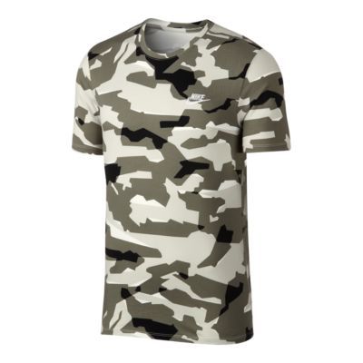 nike mens camo shirt