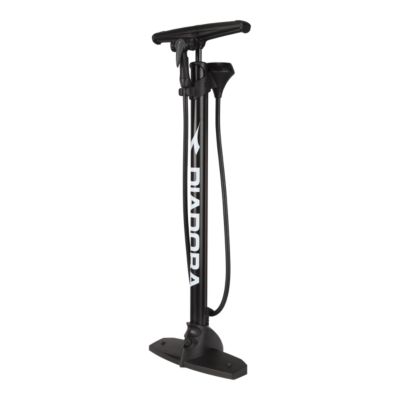 floor pump with gauge