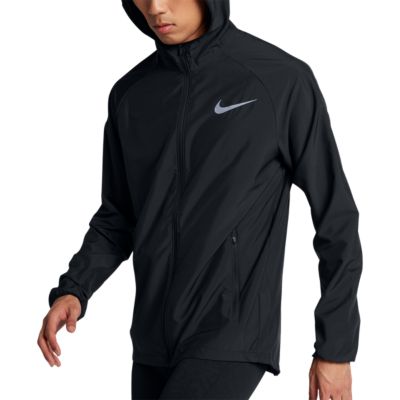 essential hooded running jacket nike