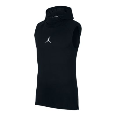 jordan alpha sleeveless hoodie