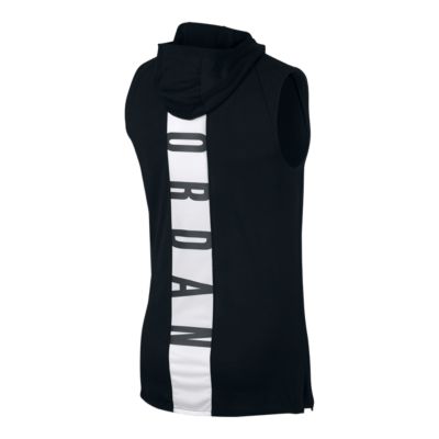 jordan alpha dry sleeveless hoodie