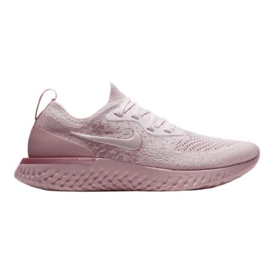 nike women's epic react flyknit pink