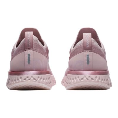 women's nike epic react flyknit running shoes pearl pink