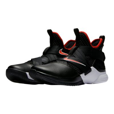 lebron soldier 12 red and black