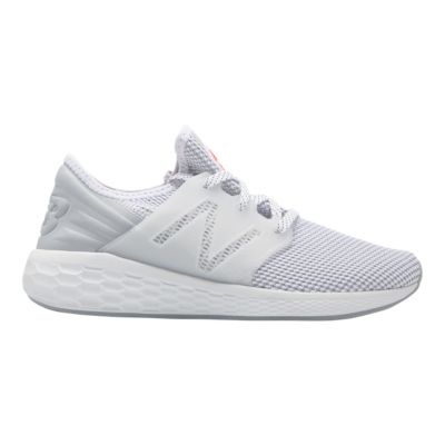 new balance white fresh foam cruz