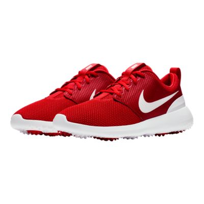 nike roshe golf shoes red