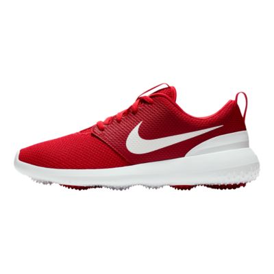red roshe shoes