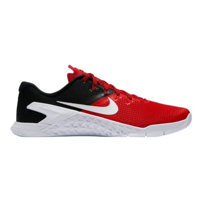 nike training red and black