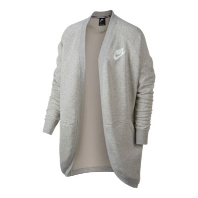 nike fleece cardigan