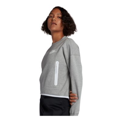 nike sportswear tech fleece women's crew