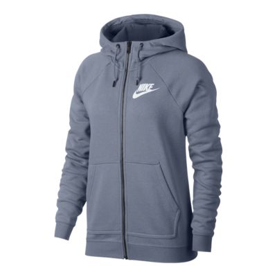 nike sportswear rally fleece zip hoodie