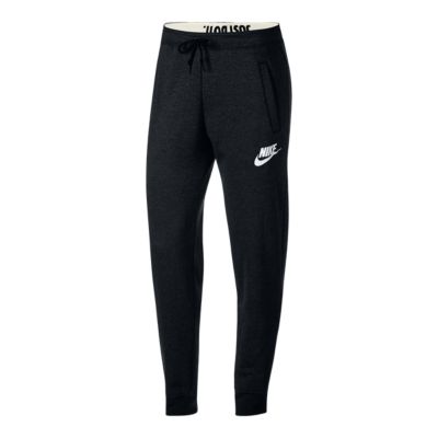 nike rally pants black