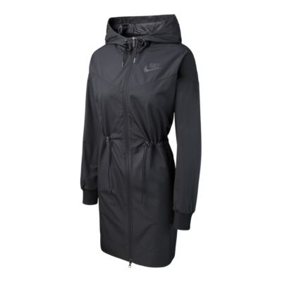 women's nike long jacket