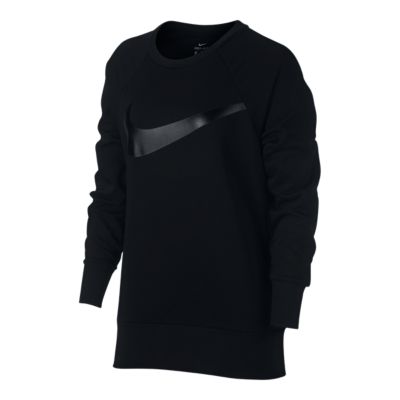 nike swoosh crew sweatshirt ladies