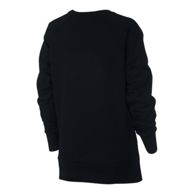 nike dry women's swoosh crew sweatshirt