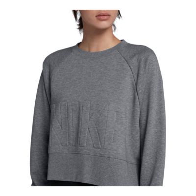 nike training versa crew sweatshirt