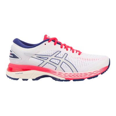 asics white sports shoes