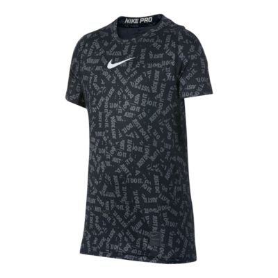 boys nike pro shirt