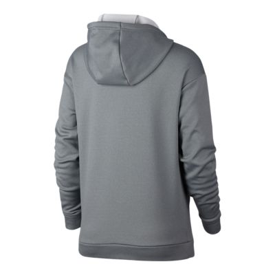 nike women's therma fleece graphic training hoodie