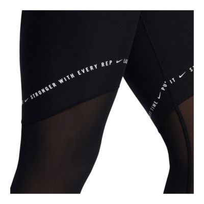 nike power team women's training tights