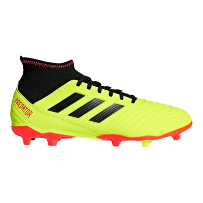soccer cleats yellow