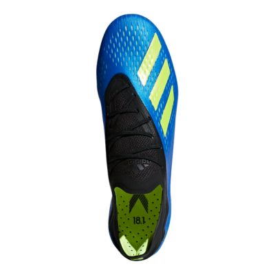 adidas x 18.1 blue and yellow