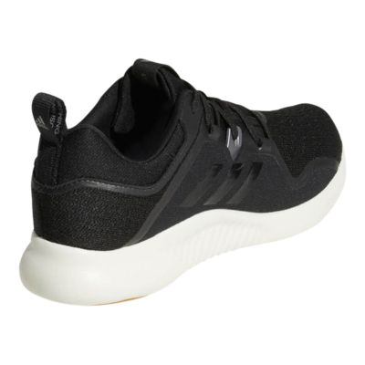 black adidas running trainers