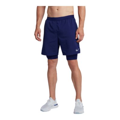 nike distance 2 in 1 shorts