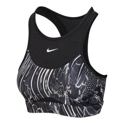 nike swoosh feather curve bra