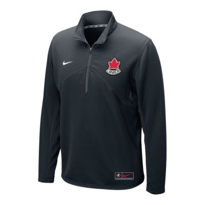 nike quarter zip training top