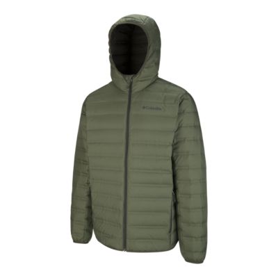 columbia hooded down jacket