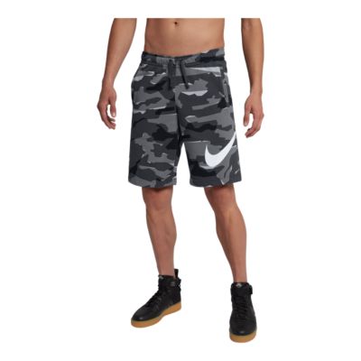 nike camo short set