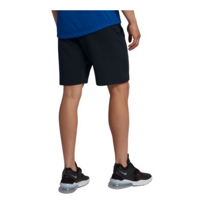 nike fleece shorts on sale