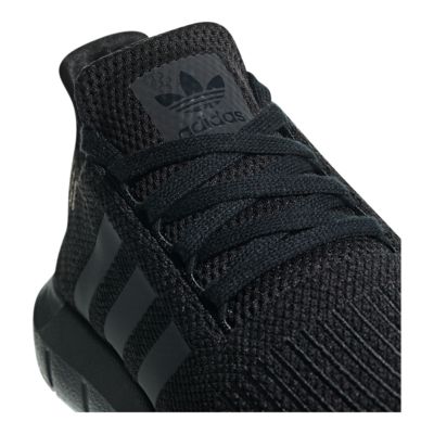 adidas swift run trainers core black carbon white