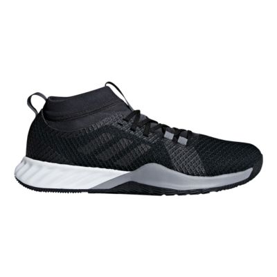 adidas black gym shoes