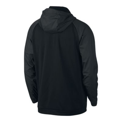 nike men's dry utility core hooded jacket