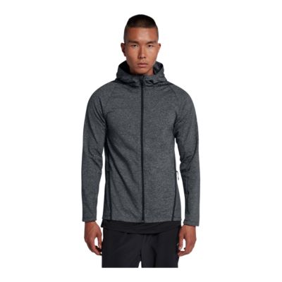 nike men's dry zip training hoodie