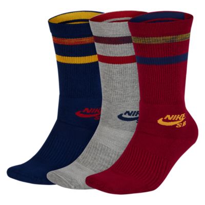 nike sb crew socks 3 pack