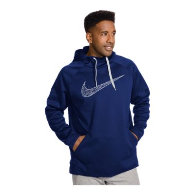 nike men's therma graphic training hoodie