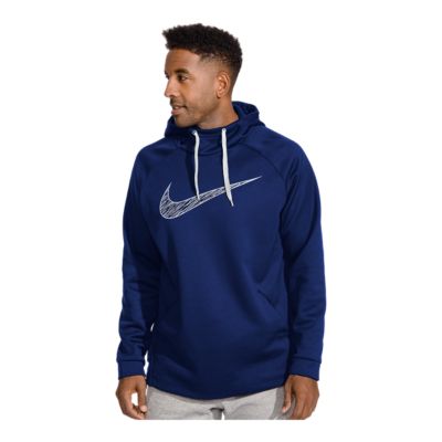 nike men's therma graphic hoodie