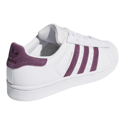 adidas superstar white red night