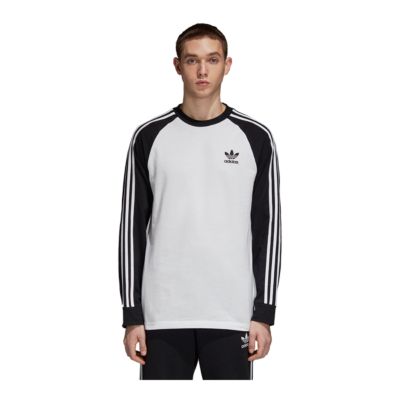 adidas three stripe long sleeve