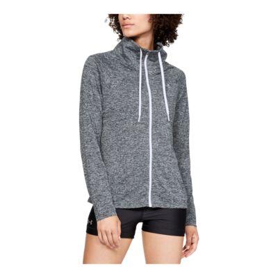 women's under armour tech twist long sleeve hoodie