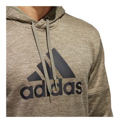 adidas men's team issue fleece pullover hoodie